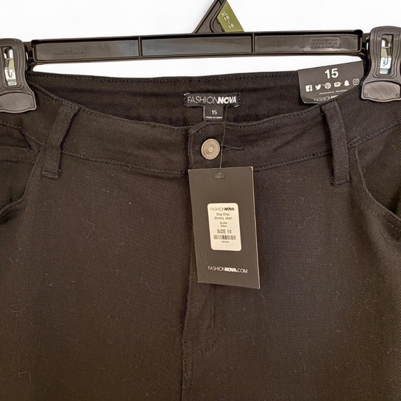 Drip Drip Skinny Jean - Black - Picture 5 of 8